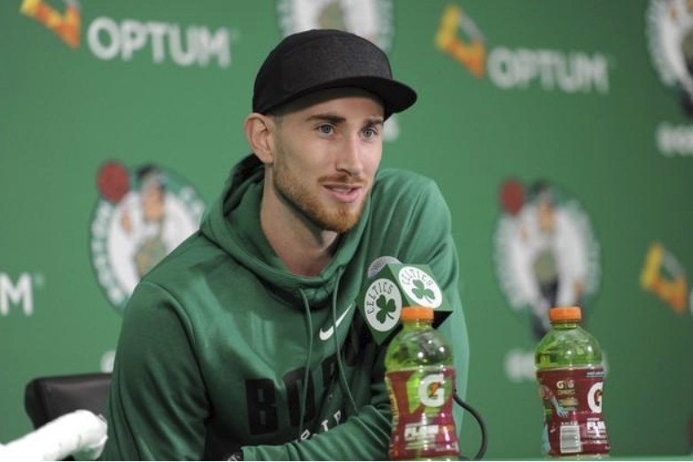 Celtics Gordon Hayward welcoming baby boy later this year