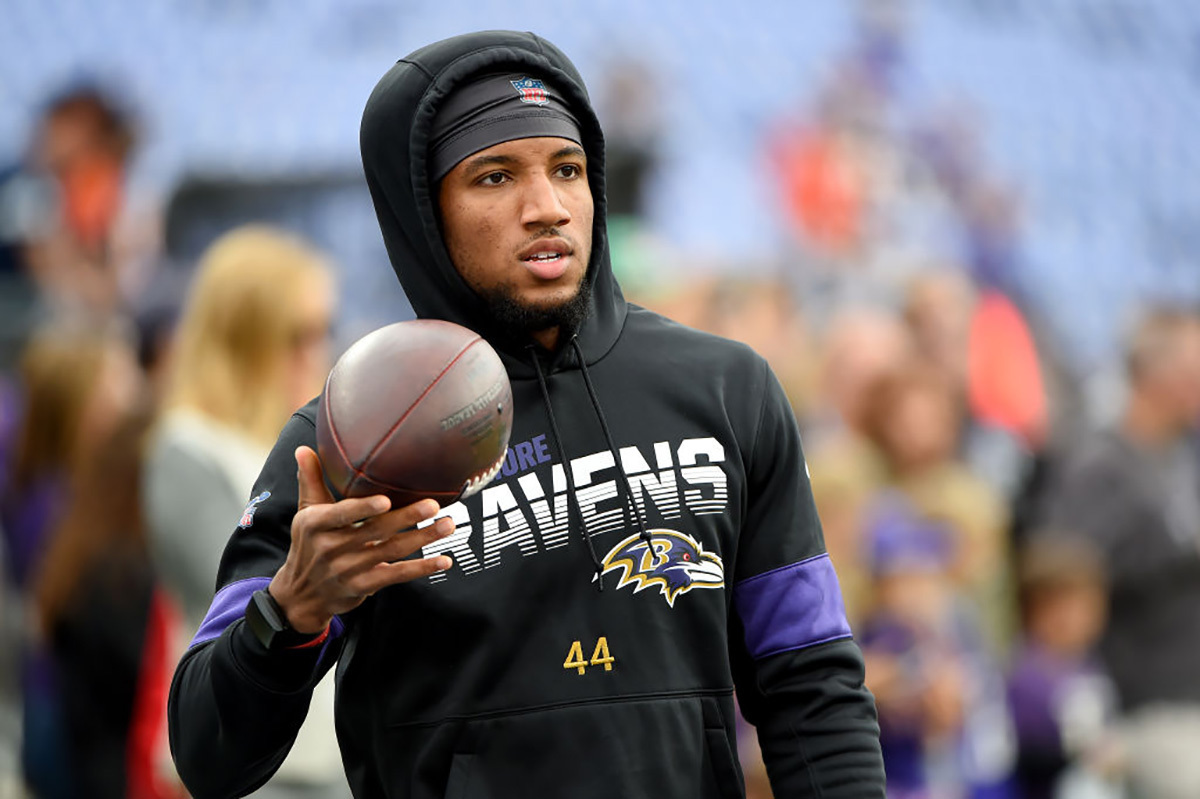 Baltimore Ravens Cornerback Marlon Humphrey 44 Editorial Stock Photo -  Stock Image