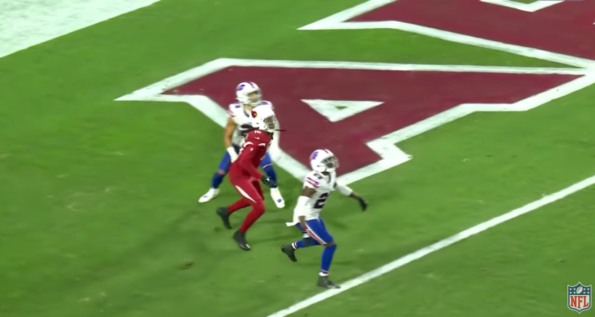 Hail Murray! Kyler Murray connects with DeAndre Hopkins with seconds  remaining to beat Bills