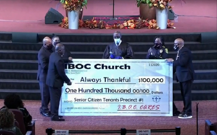 Dallas megachurch surprises seniors with rent help | Church & Ministries News - Vimarsana News