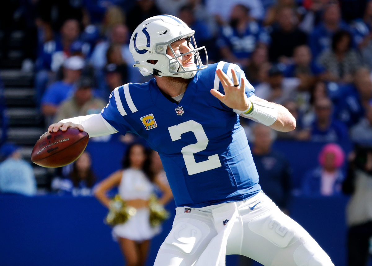 Colts news: Carson Wenzt at QB? Pat McAfee says not for Indianapolis