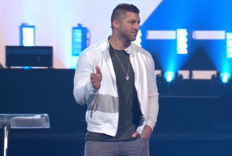 Great to see good friend and business partner Tim Tebow speaking at FCA  rally! His passion for God and this life is inspiring.