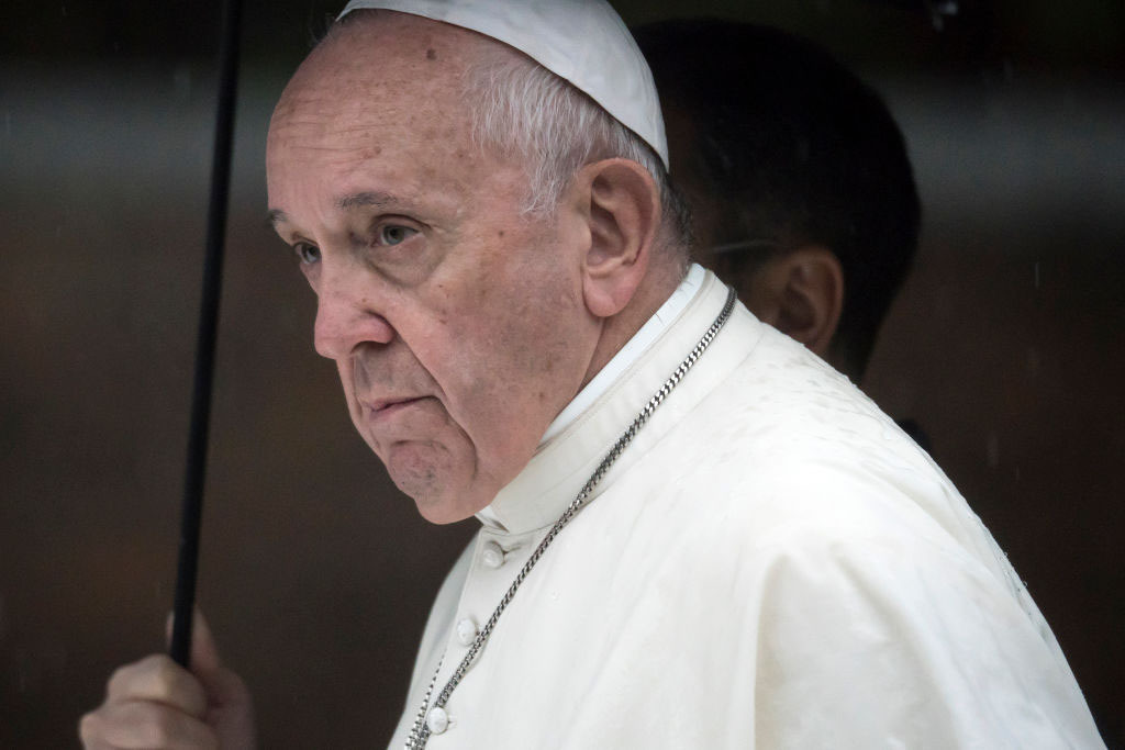 Pope Francis condemns 'unacceptable drifts' towards euthanasia, assisted suicide