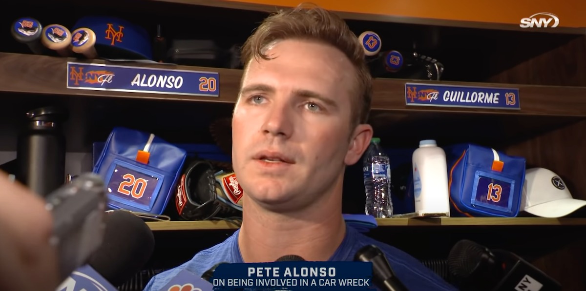 Pete Alonso and wife Haley meet Pope Francis on honeymoon