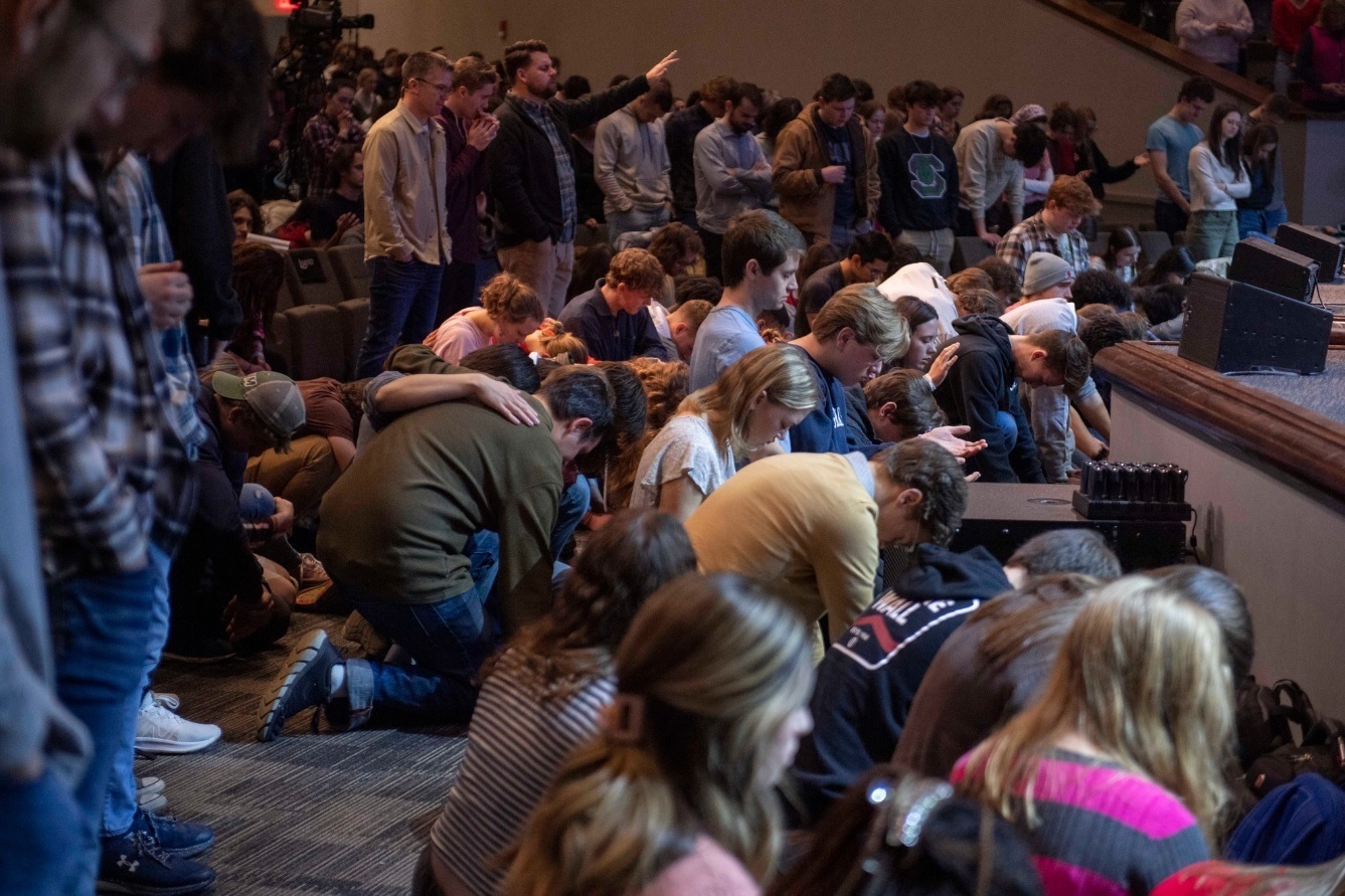 Ohio university seeing ‘outpouring of the Lord’ at revival Church