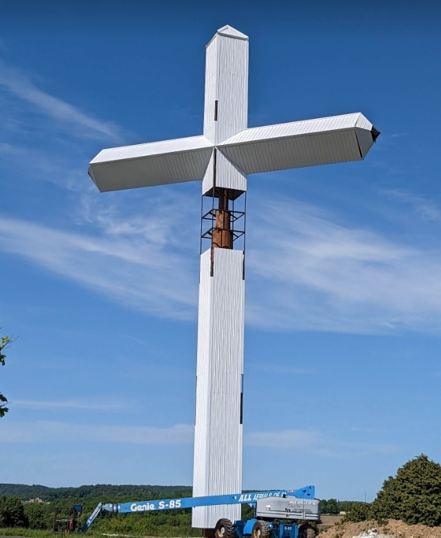 Pennsylvania church erecting 108-foot-tall cross to 'share the hope of Jesus'