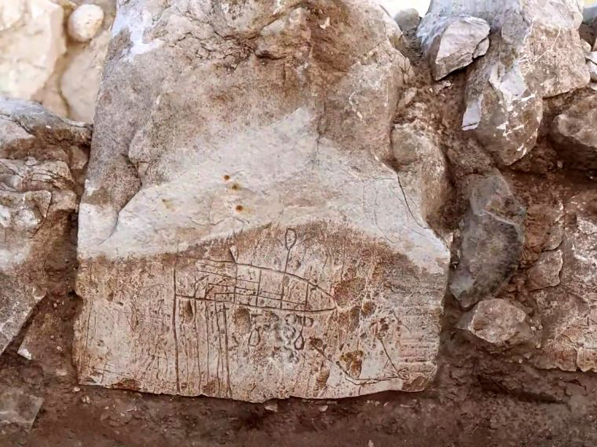 1,500-year-old drawings show Christian pilgrims at Gaza port - Vimarsana News