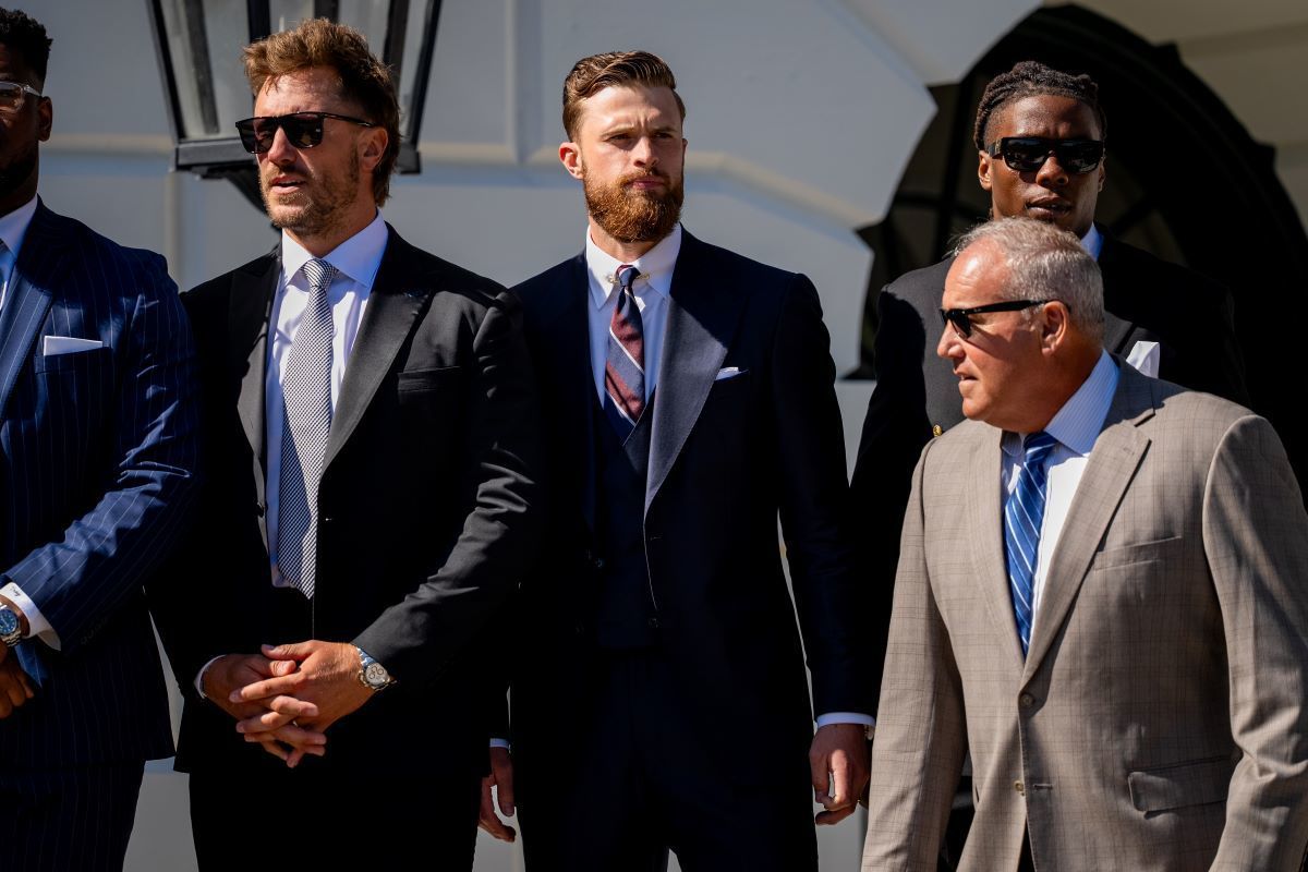 Harrison Butker, Kansas City Chiefs visit White House | Sports