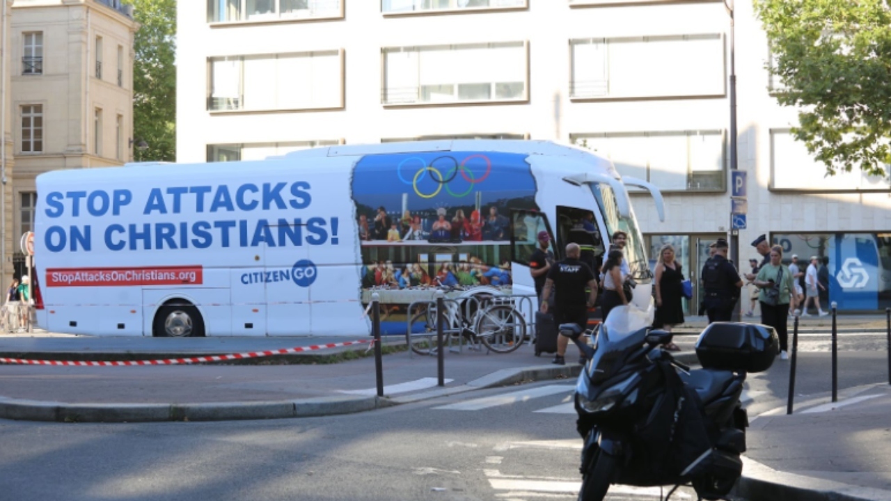 6 Christians arrested in Paris for riding bus protesting Olympics opening ceremony