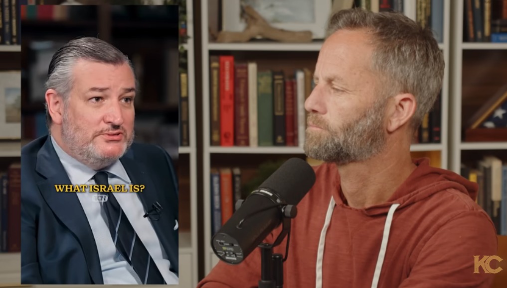 किर्क कैमरन इज़राइल पर बहस करने, क्लिप को हटाने के लिए प्रतिक्रिया देता है