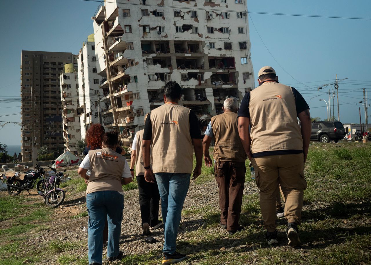 In aftermath of Venezuela earthquakes, World Vision responds to country that was already on edge