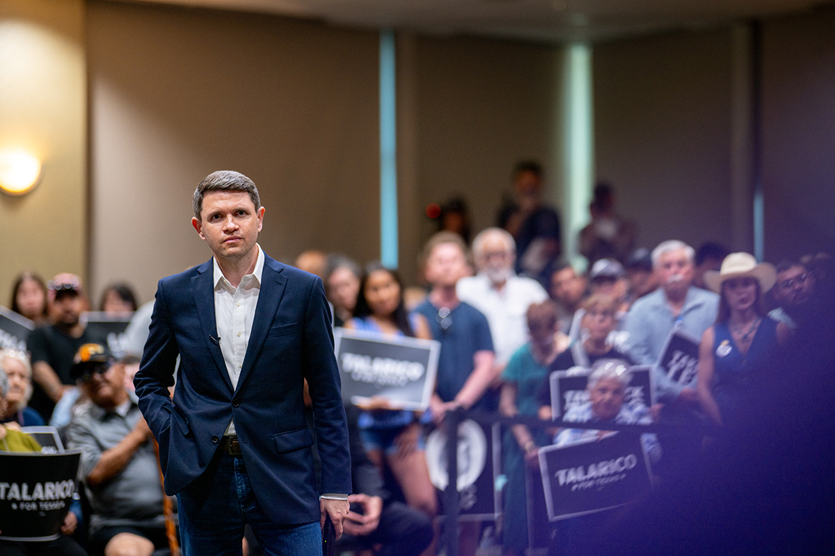 Seminary student, US Senate candidate James Talarico tells crowd Christians 'saved' by 'healing the sick'