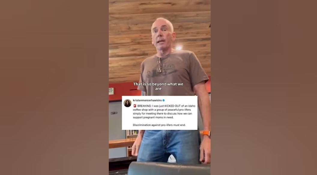 Coffee shop owner says he’s facing ‘nonstop death threats’ after comparing pro-lifers to KKK