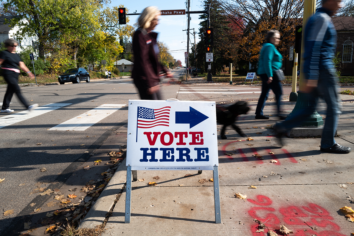 Chaplains head to polling location to bring prayer, comfort to citizens casting ballots