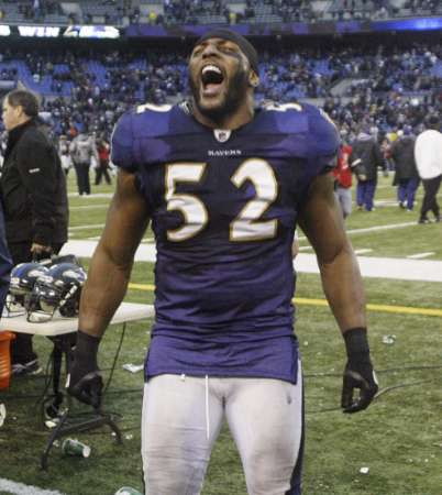 Ray Lewis Says He Forgives Wes Welker's Wife