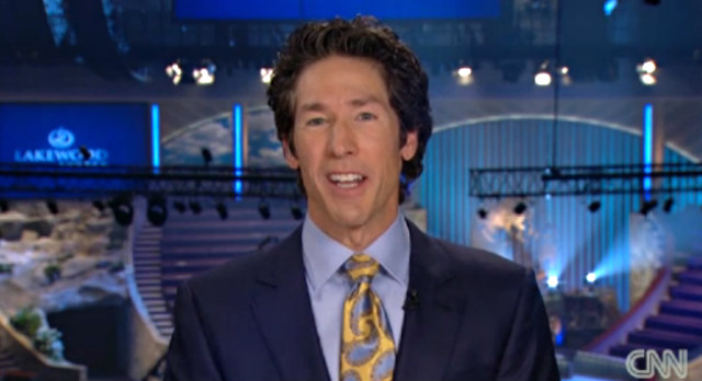 Joel Osteen: I'm 'for Everybody' but Same-Sex Marriage Is Not in the Bible