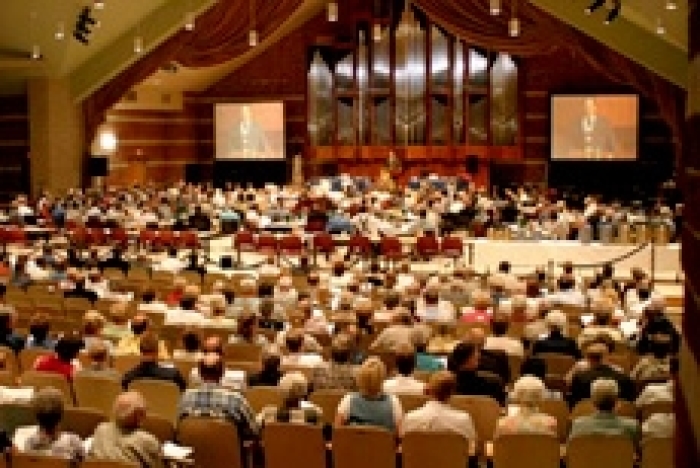 Synod 2005 of the Christian Reformed Church (CRC) in North America is now in session at Trinity Christian College in Palos Heights, Ill. (Photo by CRC)