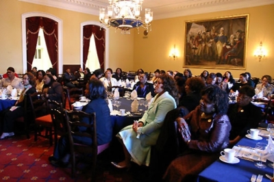 Around 75 pastors' wives attend the National Minority Health Month Foundation seminar at the Capitol building on the second day of the third annual First Ladies Summit. Attendants came from the largest African American churches across the nation to be uplifted as influential figures during the Martin Luther King, Jr. Day weekend. (Photo: The Christian Post)