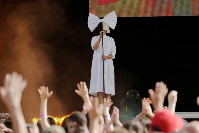 Singer Sia performs on ABC's 'Good Morning America' in New York City, New York on July 22, 2016.