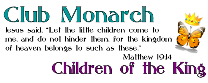 Club Monarch, an after school student club at Mariposa Elementary School in Brea, California. In August 2016, school officials agreed to cease operating the club following a complaint from the Freedom From Religion Foundation over church-state concerns.