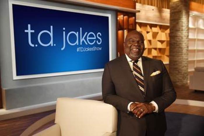 'T.D. JAKES” is a syndicated daily one-hour talk show hosted by Bishop T.D. Jakes. 