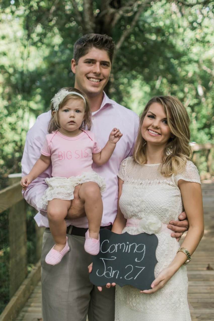 "Bringing Up Bates" Stars Alyssa and John Webster are expecting a daughter in January.