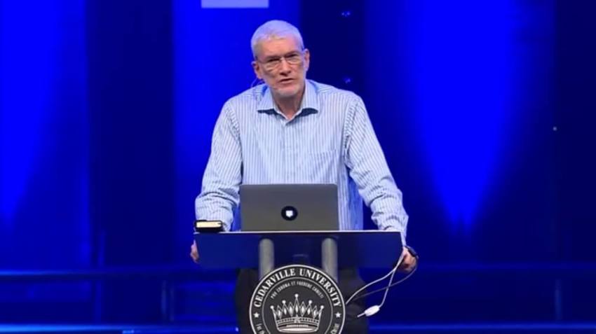 Ken Ham's speech at Cedarville University's chapel service on September 15, 2016.