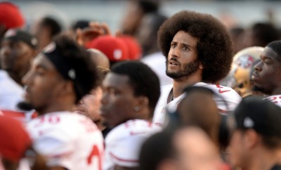 Colin Kaepernick before the 49ers’ preseason game against the San Diego Chargers earlier this month.