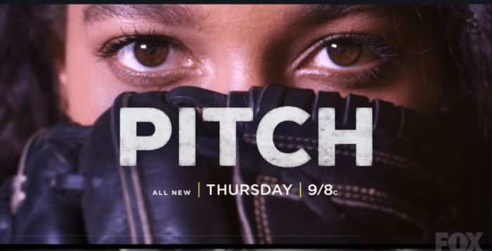A still from the FOX television drama 'Pitch.' September 23, 2016