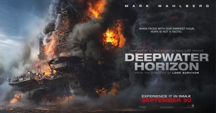 Movie poster for 'Deepwater Horizon' (2016).