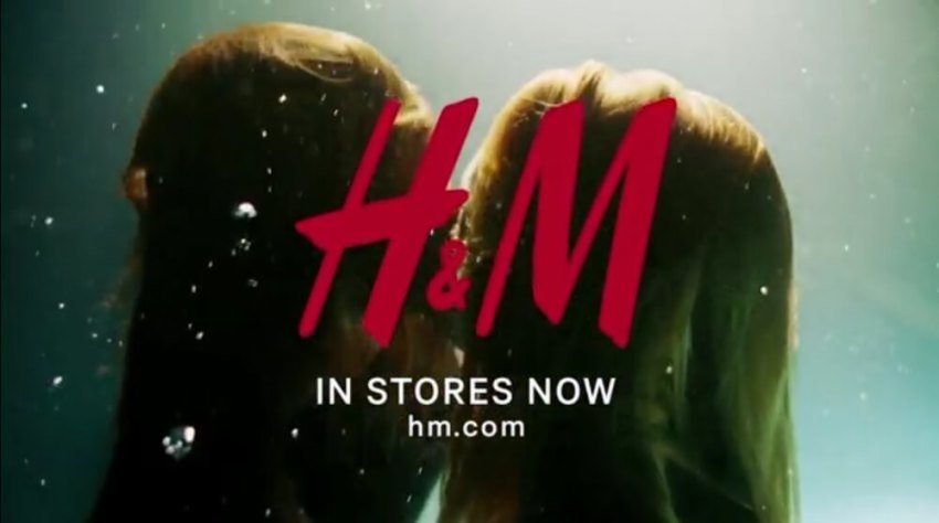 H&M's ad of what it means to be a lady in 2016.