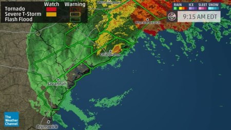 Hurricane Matthew tracker map on Oct. 8, 2016
