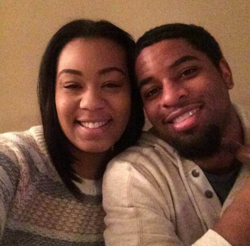 Julia Martin, 28 (L), and her ex-fiancé, Rodney Harvey, 35 (R).