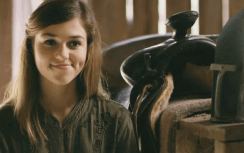 Sadie Robertson in the film 