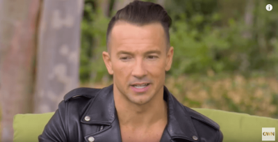 Carl Lentz sits down with Oprah Winfrey for a taping of Super Soul Sunday October 16, 2015.
