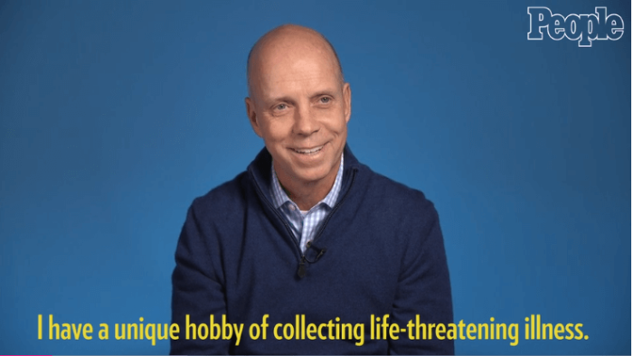 Former figure skater Scott Hamilton was diagnosed with a pituitary brain tumor in 2016. It would be his fourth cancer diagnosis.