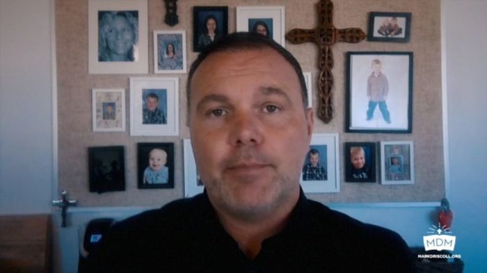 Pastor Mark Driscoll in a video posted on November 14, 2016.
