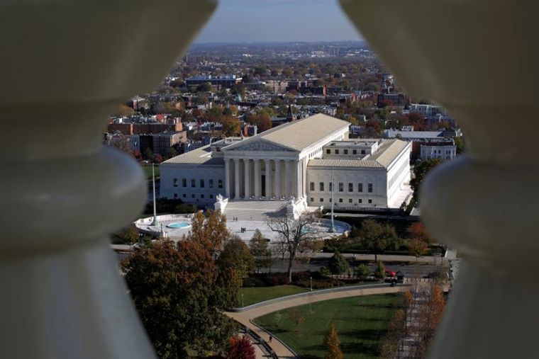 A general view of the U.S. Supreme Court building in Washington, November 15, 2016.