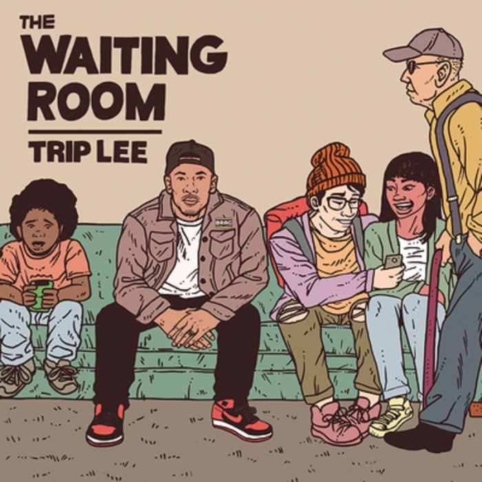 The cover art for Trip Lee's new mixtape, The Waiting Room set for release on December 9, 2016.