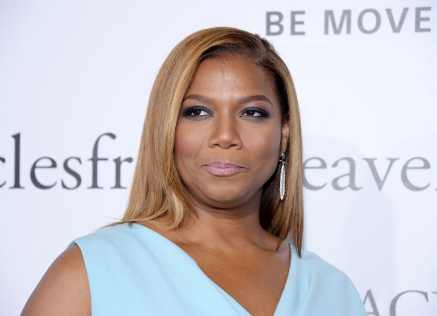 Cast member Queen Latifah attends the premiere of "Miracles from Heaven" in Los Angeles, California, March 9, 2016.
