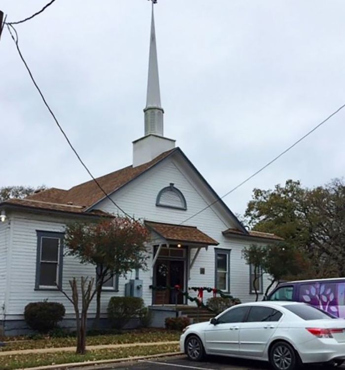 Bosqueville United Methodist Church of Waco, Texas.