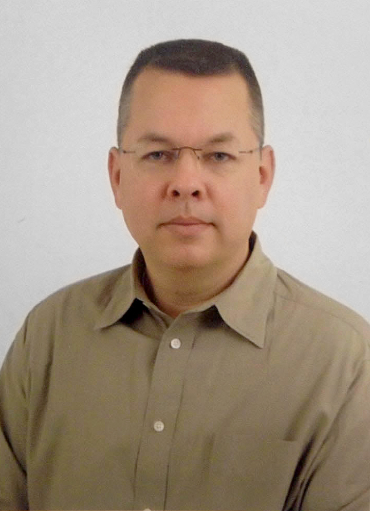 American Pastor Andrew Brunson in this undated photo.