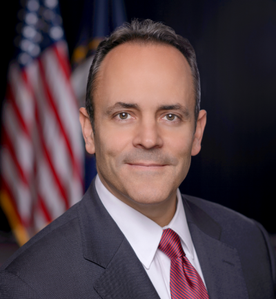 Matt Bevin, governor of Kentucky. Elected in November of 2015.