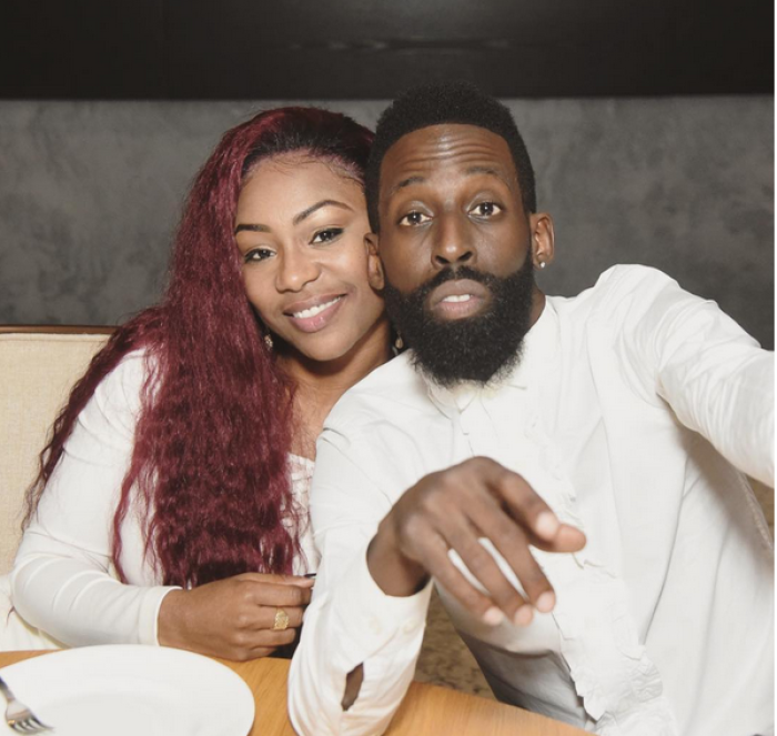 Gospel musician Tye Tribbett pictured with his wife Shante.