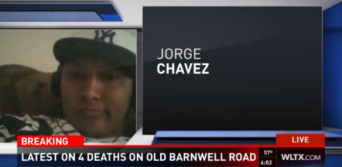 Jorge Luis Chavez, a victim and suspect in the South Carolina murder-suicide which claimed four victims on New Year's Day.