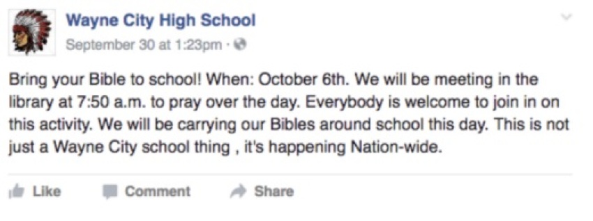 (Screengrab: Freedom From Religion Foundation)