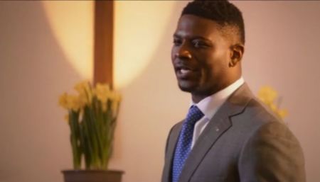 San Diego Chargers great LaDainian Tomlinson stars as "Pastor Williams" in the 2017 film "God Bless the Broken Road."
