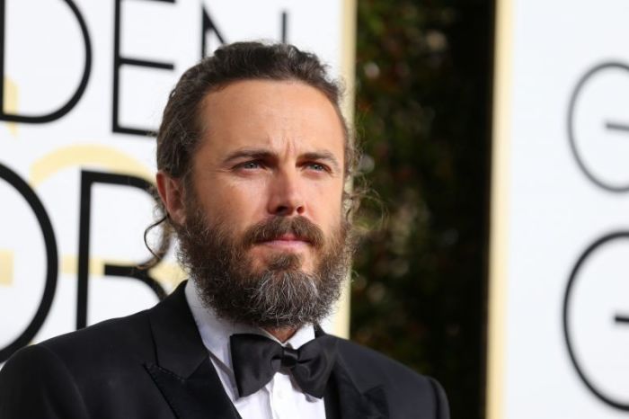 Actor Casey Affleck arrives at the 74th Annual Golden Globe Awards in Beverly Hills, California, U.S., January 8, 2017.