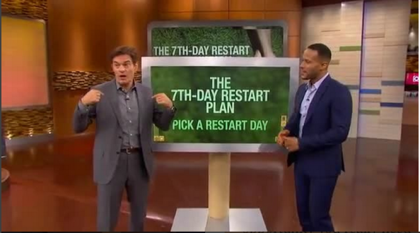 DeVon Franklin appeared on "The Dr. Oz Show" to discuss healthy things to do when observing the Sabbath, January 12, 2016.