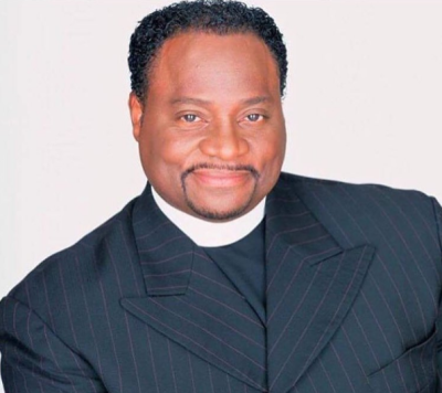 The late Eddie Long of New Birth Missionary Baptist Church in Lithonia, Georgia.